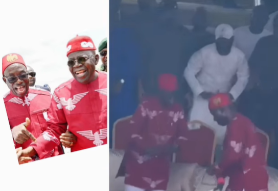 President Tinubu shows off his dancing skills in Anambra