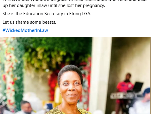 Domestic violence: Journalist Agba Jalingo calls out woman who allegedly assaulted her pregnant daughter-in-law in Calabar