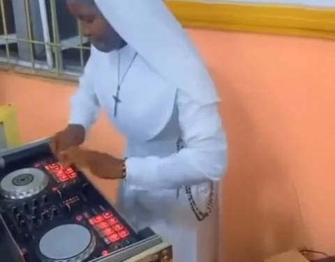 Reverend sister filmed DJing at an event, sparks mixed reactions