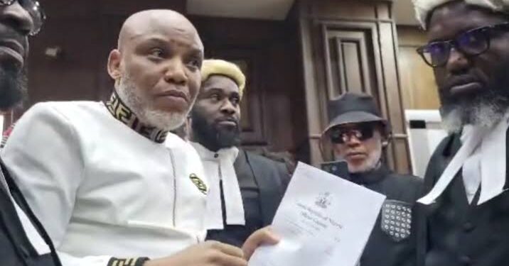 We did not find weapon of terrorism on Nnamdi Kanu during arrest in Lagos – DSS witness tells court