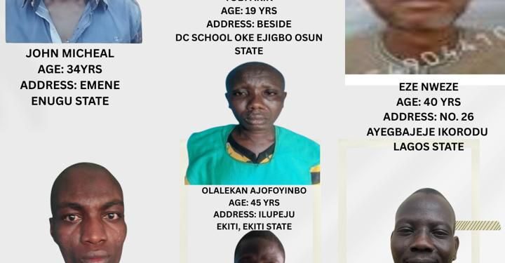 NCoS offers N5m reward for information to recapture fleeing inmates of Osun prison