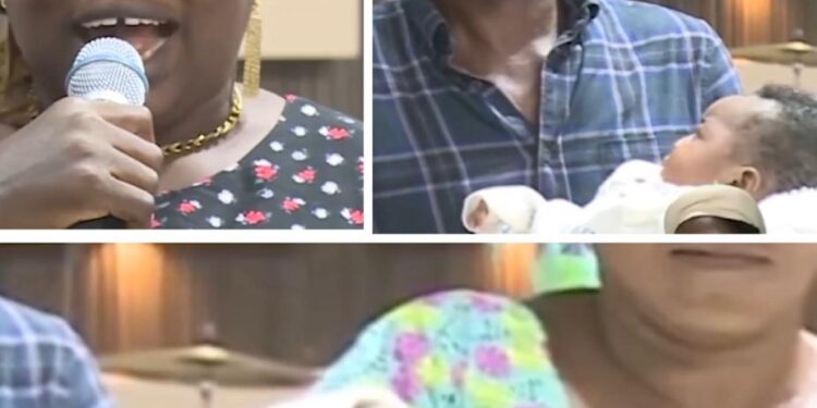 Nigerian woman shares testimony on welcoming a baby boy weeks after welcoming a baby girl (video)