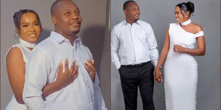 Lady joyfully marries man who stole her phone number from ‘CV’
