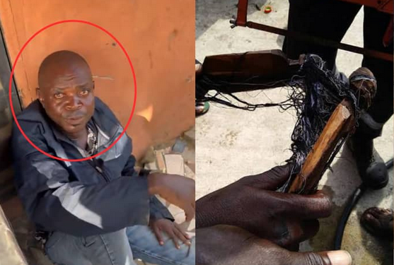 Man rescued from a suspected kidnapper who used ‘juju’ to hypnotize him (video)
