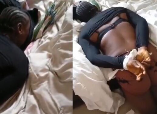 Woman found unconscious with her hands tied in Gwarimpa hotel, hours after checking in with an unidentified man (video)