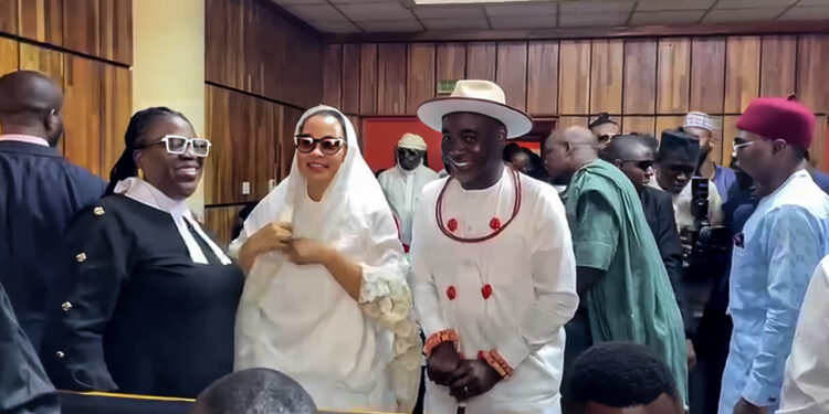 Alleged defamation: Senator Natasha arraigned and granted bail