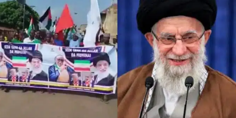 Northern youths stage solidarity protest in support of Iran in Katsina State (video)