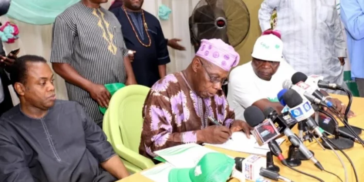 In 2018, Obasanjo-Led Coalition Adopted ADC But Collapsed Before Elections