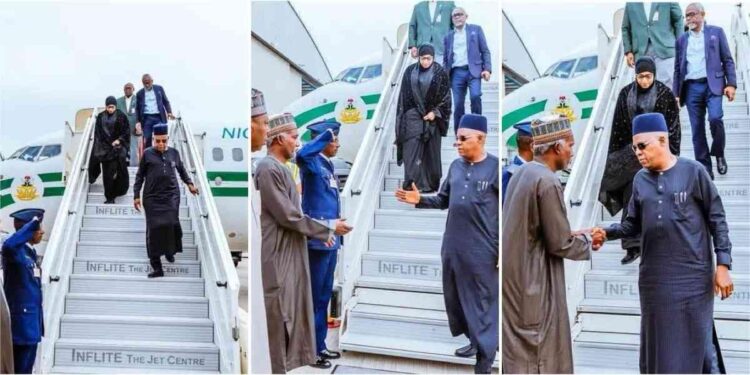 Buhari’s Body: Shettima, Gbajabiamila touch down in London on Tinubu’s orders