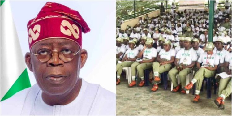BREAKING: Tinubu orders automatic employment for 200 corps members, N250K cash awards