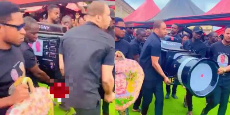 Ghanaian photographer laid to rest in camera-shaped coffin