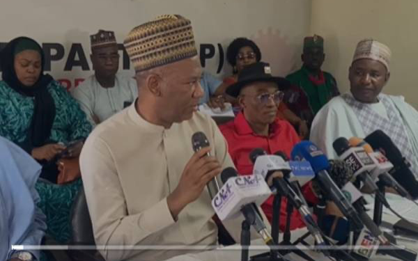 Datti Ahmed attends Labour Party NEC meeting led by Julius Abure