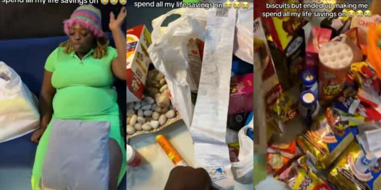 Man laments as pregnant wife spends huge sum of his money on groceries