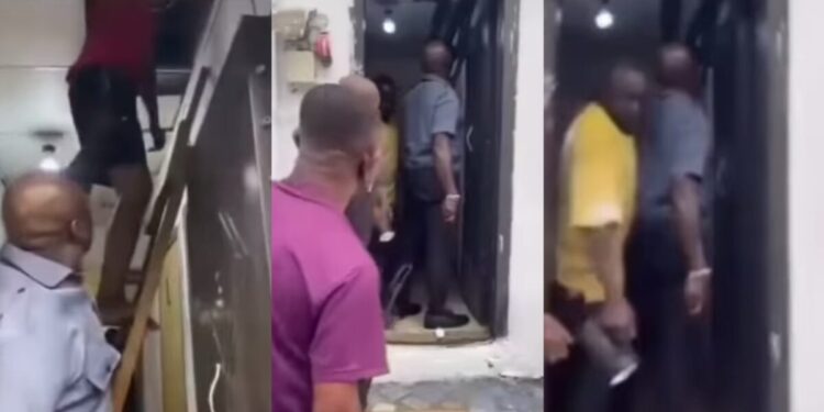 Suspected Thief hides in Bank ceiling, allegedly tries to hack systems overnight