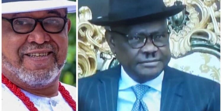 This is a sign of the psychosis – Patrick Doyle takes a swipe at Wike for using a throne-like chair for his media parley