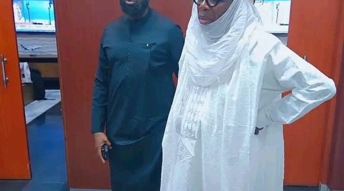 Rotimi Amaechi adorns Northern attire to Buhari’s funeral (photos)