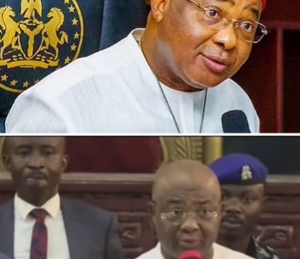 Moment Hope Uzodimma mistakenly said RIP to Tinubu while mourning Late Buhari (video)