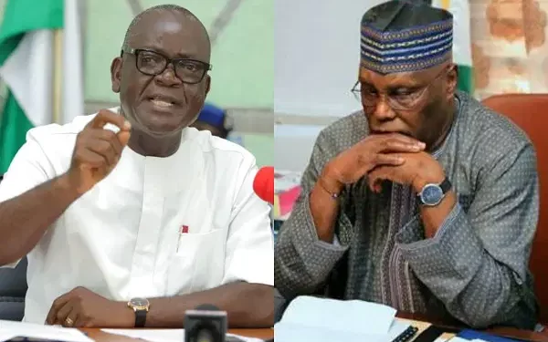 I have no regrets working against Atiku in 2023 – Samuel Ortom