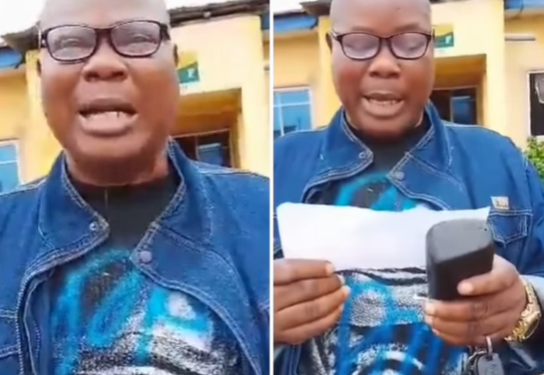Retired police officer who served for 35 years cries out after he received N2.8m as gratuity (video)