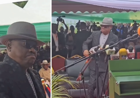 Nyesom Wike shows off dancing skill at the commissioning of a project in Abuja (video)