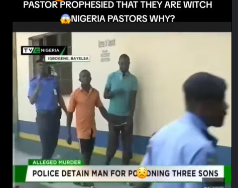 Father poisons his three sons after his pastor prophesied that they were wizards (video)
