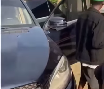 SS1 student flaunts Benz SUV as his friends tell him not to return the vehicle despite his father’s warning (video)