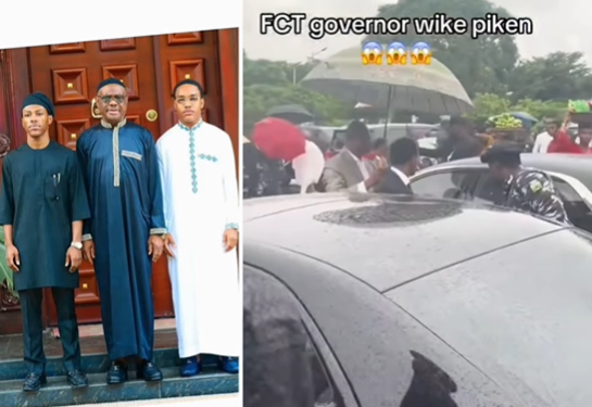 Trending video of FCT Minister, Nyesom Wike’s sons at a function