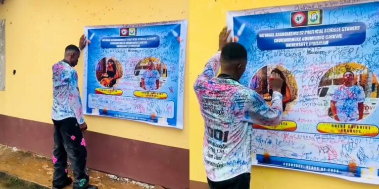 COOU graduate honours late coursemates who passed on in final year