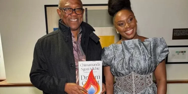 Peter Obi doesn’t need to be president, he wants to be because he cares about Nigeria – Chimamanda Adichie