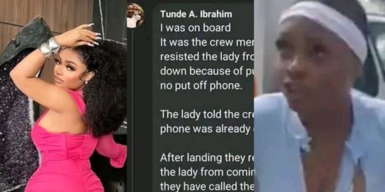 Ibom Air Flight: Man shares account of altercation involving female passenger