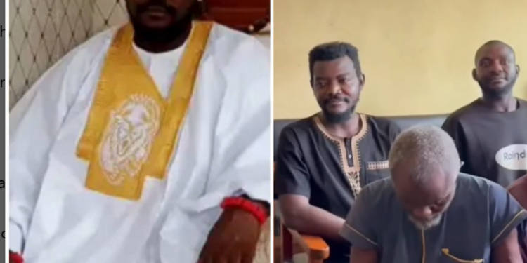 Suspected ritualist and kidnapper Ichie Millions Ezeani who allegedly buried pregnant women alive seen smiling in court after being arraigned (video)