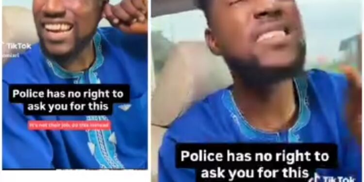‘Police, FRSC have no right to check your car particulars’ — Nigerian man shares advice from his lawyer