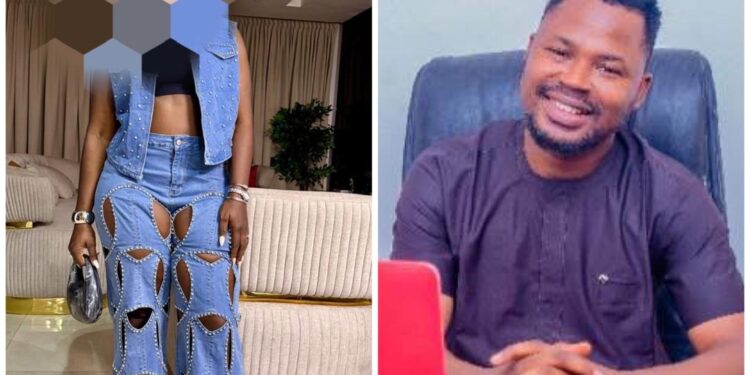 Ossai Success knocks married woman over her dressing