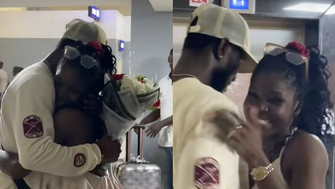 Lady meets husband for the first time three years after marriage