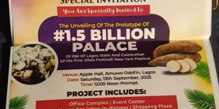 ‘Obi of Lagos’ N1.5bn palace unveiling was a scam– Police give update