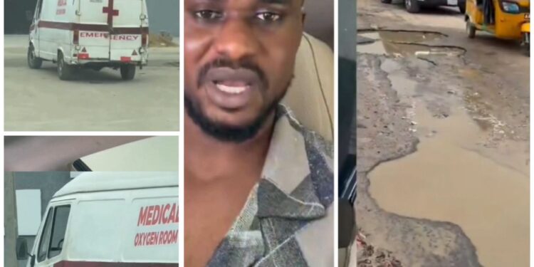 Scott Iguma calls out Lagos state govt over the rickety govt bus used in transporting oxygen to hospitals