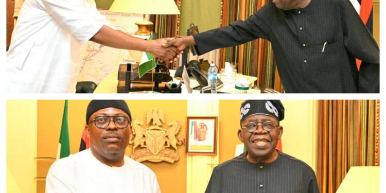Governor Fubara visits President Tinubu in Aso Rock villa