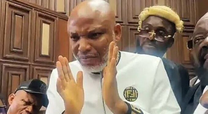 Court rejects no case submission by IPOB leader Nnamdi Kanu