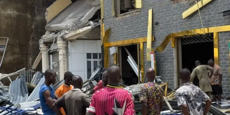 Lagos govt demolishes over 19 buildings at Trade fair Plaza