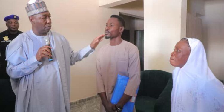 Governor Zulum gifts house to Anambra nurse who has worked in Borno for 20 years
