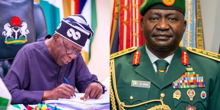 Tinubu sacks Chief of Defence Staff, Gen. Christopher Musa