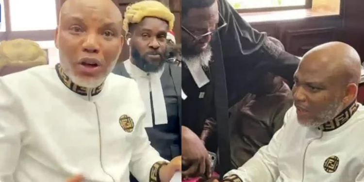 “I’ve gone through my case file, there’s no charge against me” – Nnamdi Kanu