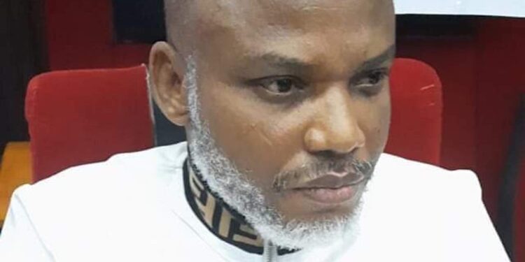 Court adjourns to Friday for Nnamdi Kanu to open his defence after sacking his lawyers