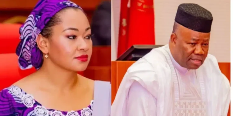 “Let me speak!” – Natasha confronts Akpiabo in fresh Senate plenary drama