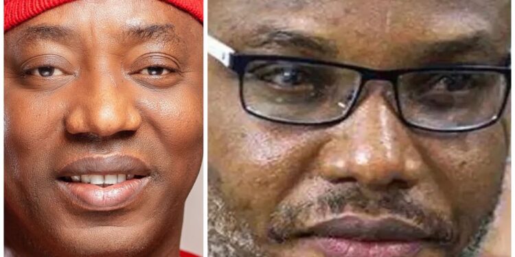 Let’s march to Aso Rock Villa to demand for Nnamdi Kanu’s release – Omoyele Sowore challenges South East leaders
