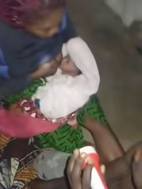 Update: Banished pregnant woman gives birth in uncompleted building near Gboko (video)