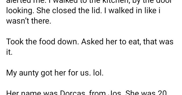 A house help poisoned our pot of food 8 days after resuming work – Nigerian woman narrates