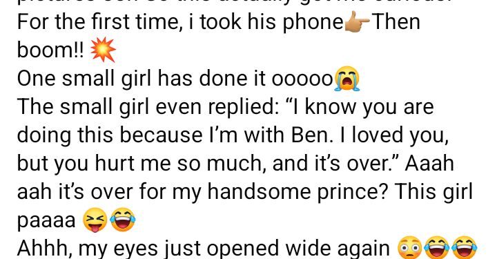 Woman reacts after finding out her husband posted her photo on WhatsApp to make his side chick jealous after she broke up with him
