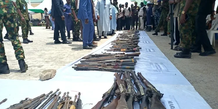 FG destroys 2,800 illicit weapons