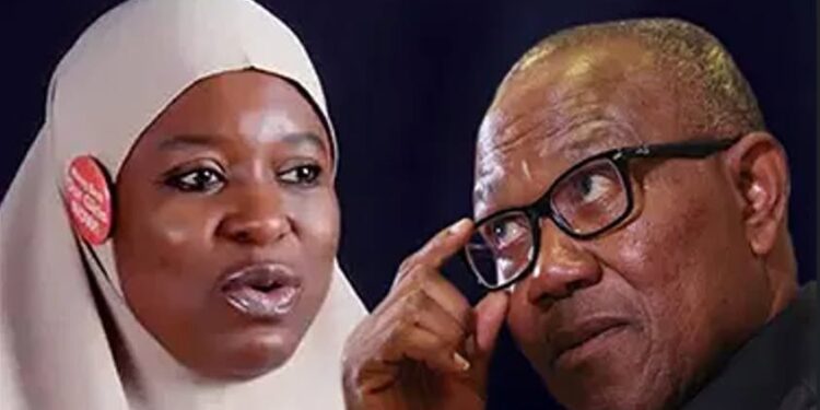 Aisha Yesufu vows to oppose Peter Obi if he exceeds one-term promise